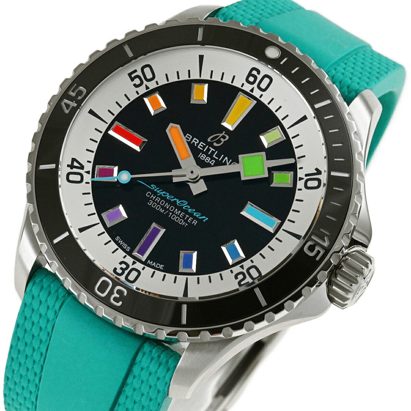 百年靈超級海洋自動腕錶 42 A17375211B2S2 (A17375)-1