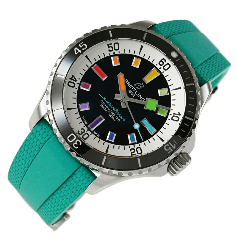 百年靈超級海洋自動腕錶 42 A17375211B2S2 (A17375)-4