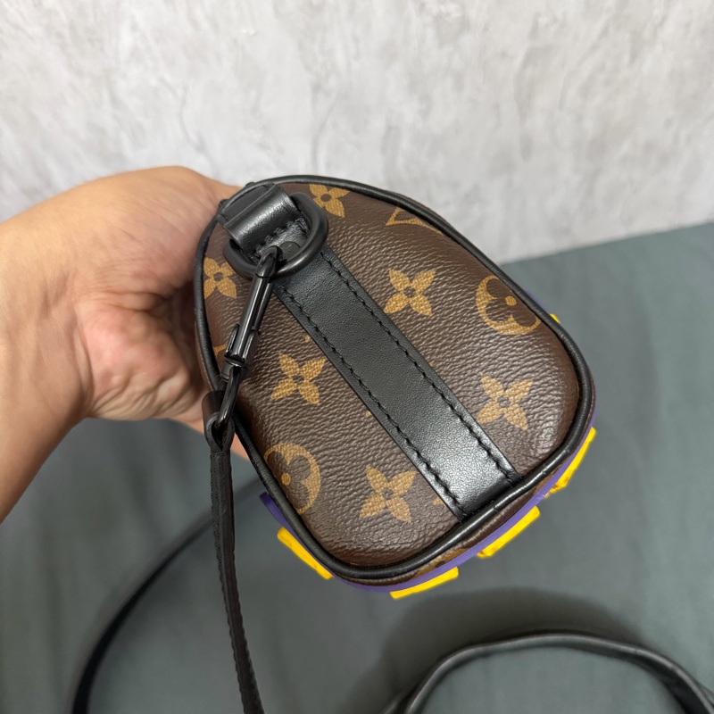 Lv Keepall XS 手袋 單肩包 (M45788) 芯片款-3