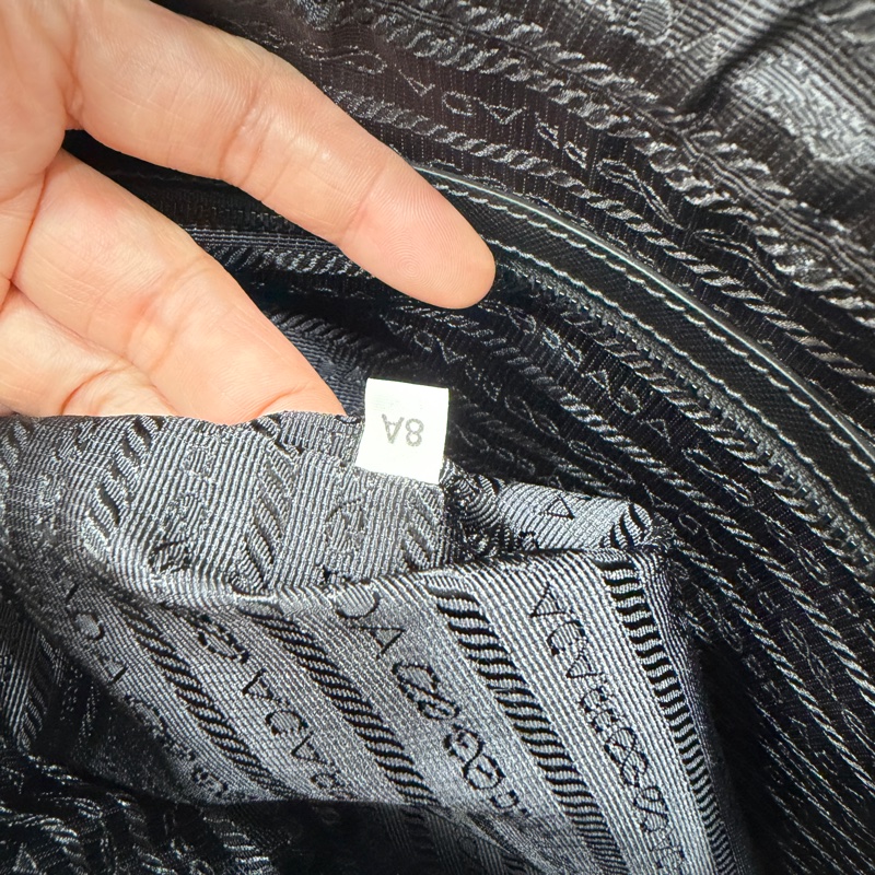 PRADA 黑色 尼龍 公事包 手提包 肩背包 側背包 斜背包 電腦包 文件包-28