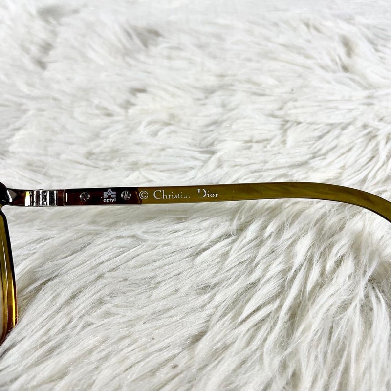 🌷Christian Dior 眼鏡｜經典花紋✦fufu style 精品✦ 氣質款｜-8