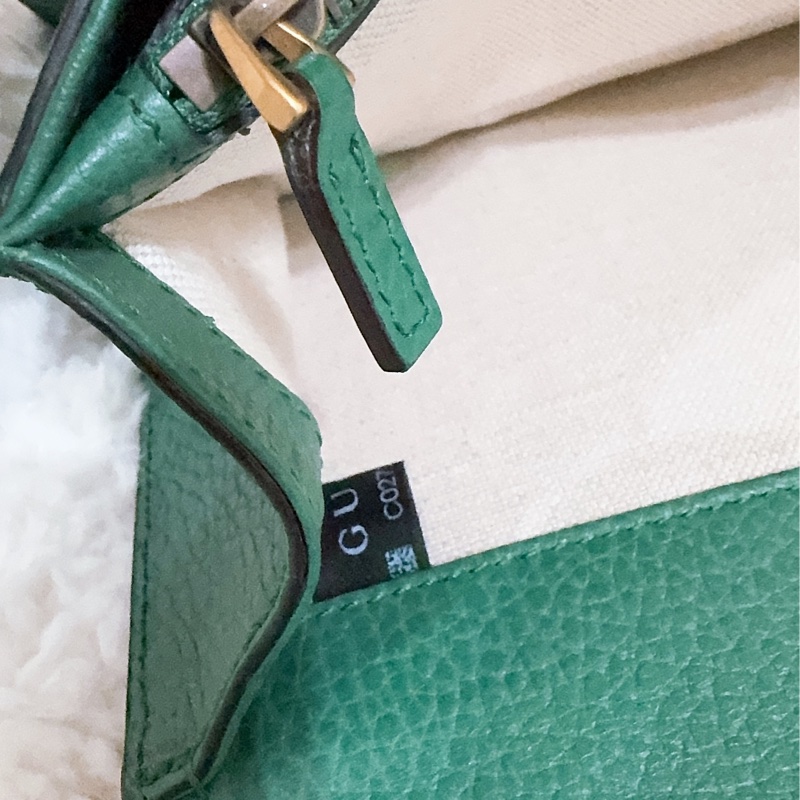 Gucci 綠色酒神包（中號）-6