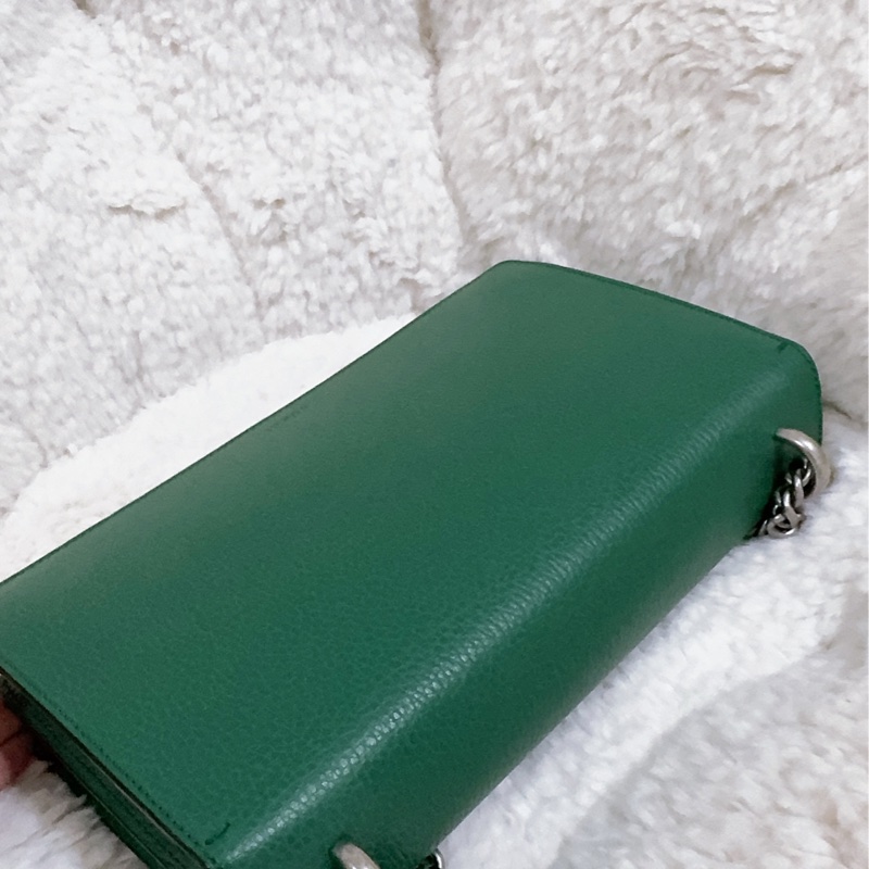 Gucci 綠色酒神包（中號）-11