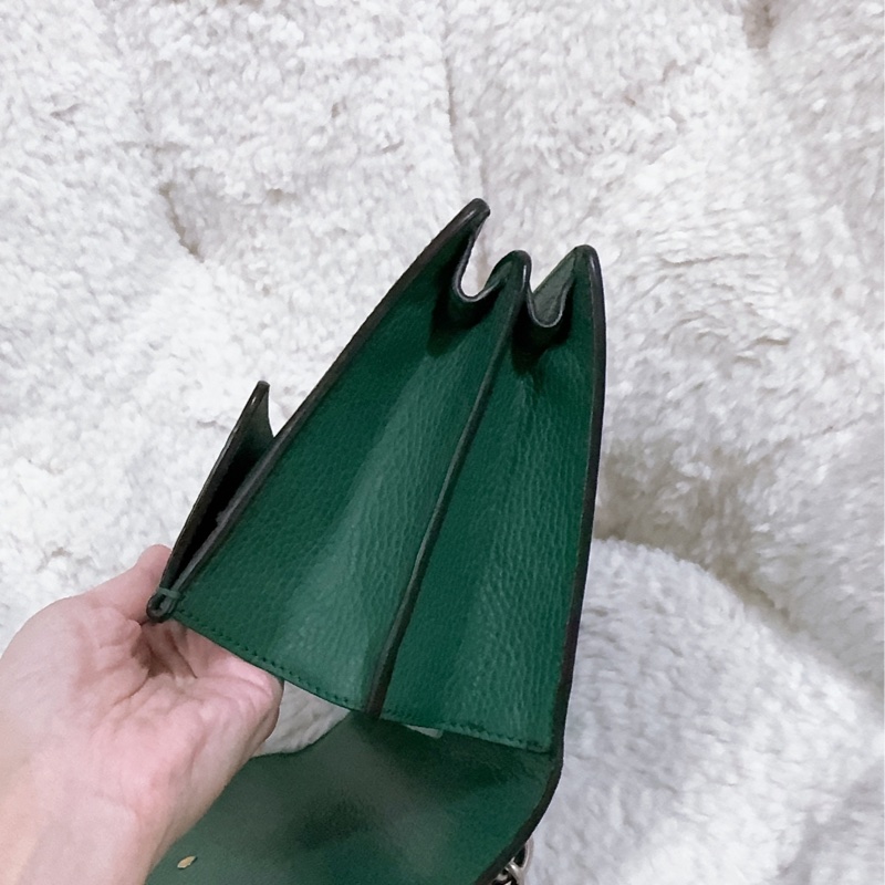 Gucci 綠色酒神包（中號）-15