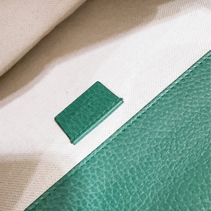 Gucci 綠色酒神包（中號）-23