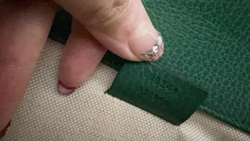 Gucci 綠色酒神包（中號）-41