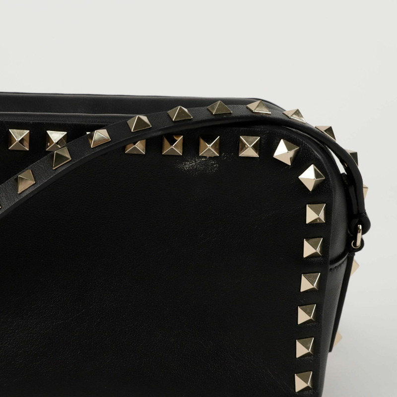 VALENTINO 1B0809 鉚釘相機小號單肩斜背包-1