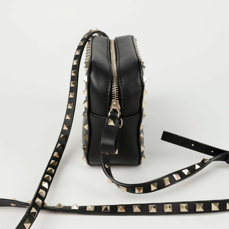 VALENTINO 1B0809 鉚釘相機小號單肩斜背包-4