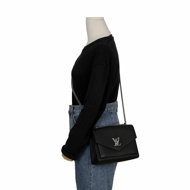 LOUIS VUITTON M51418 Mylockmi BB 鏈條單肩斜背包-9