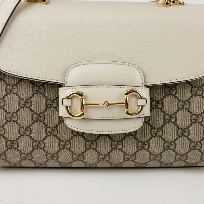 GUCCI Horsebit 1955 中型手提單肩包 702049-1