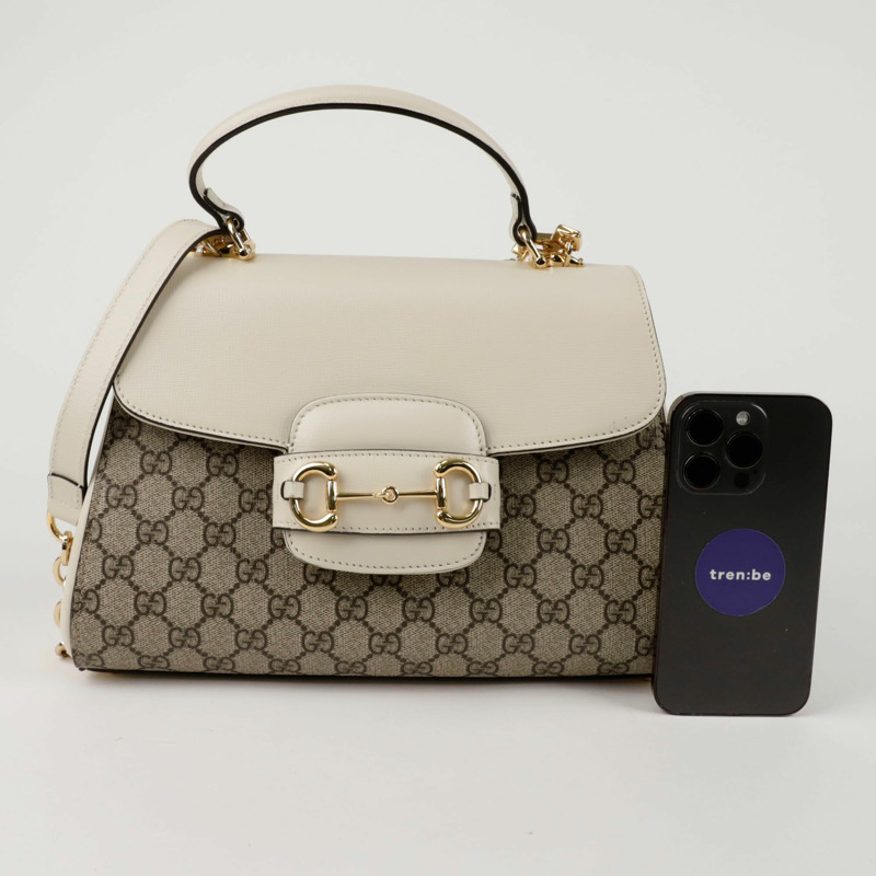 GUCCI Horsebit 1955 中型手提單肩包 702049-7