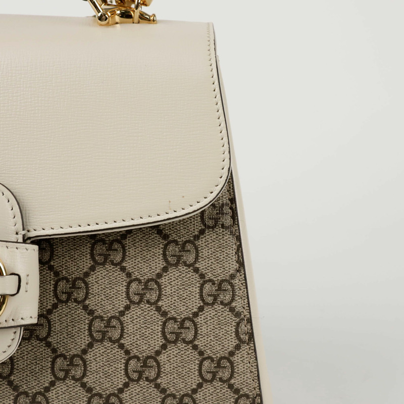 【包稅】GUCCI 702049 馬銜扣 1955 中型手提單肩包-2