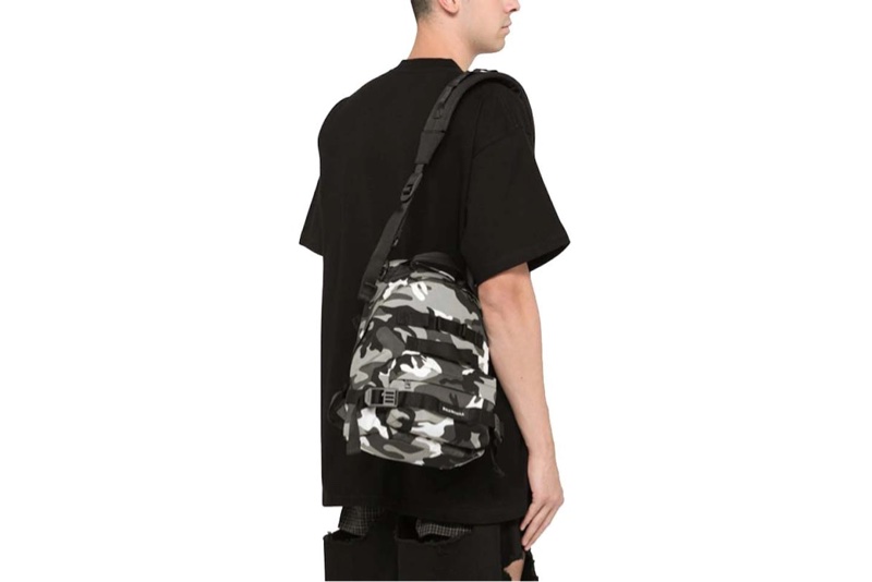 Balenciaga 巴黎世家 Army Multicarry 黑白 迷彩 後背包 雙肩包 肩背包 手提包-4