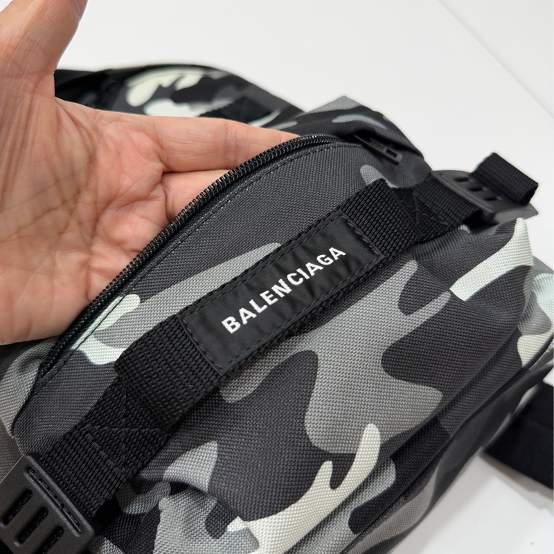 Balenciaga 巴黎世家 Army Multicarry 黑白 迷彩 後背包 雙肩包 肩背包 手提包-12