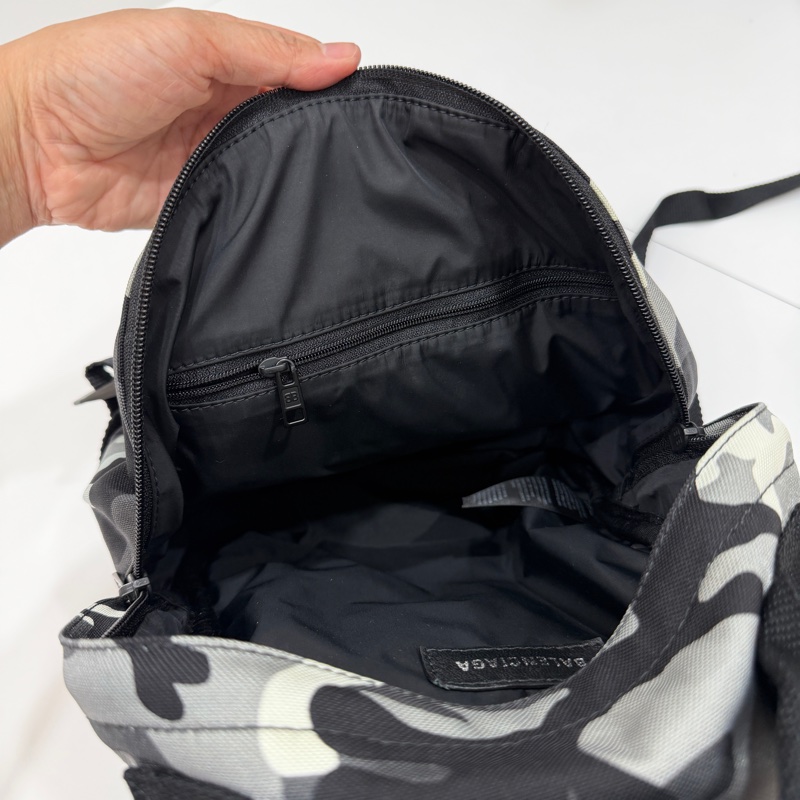 Balenciaga 巴黎世家 Army Multicarry 黑白 迷彩 後背包 雙肩包 肩背包 手提包-17