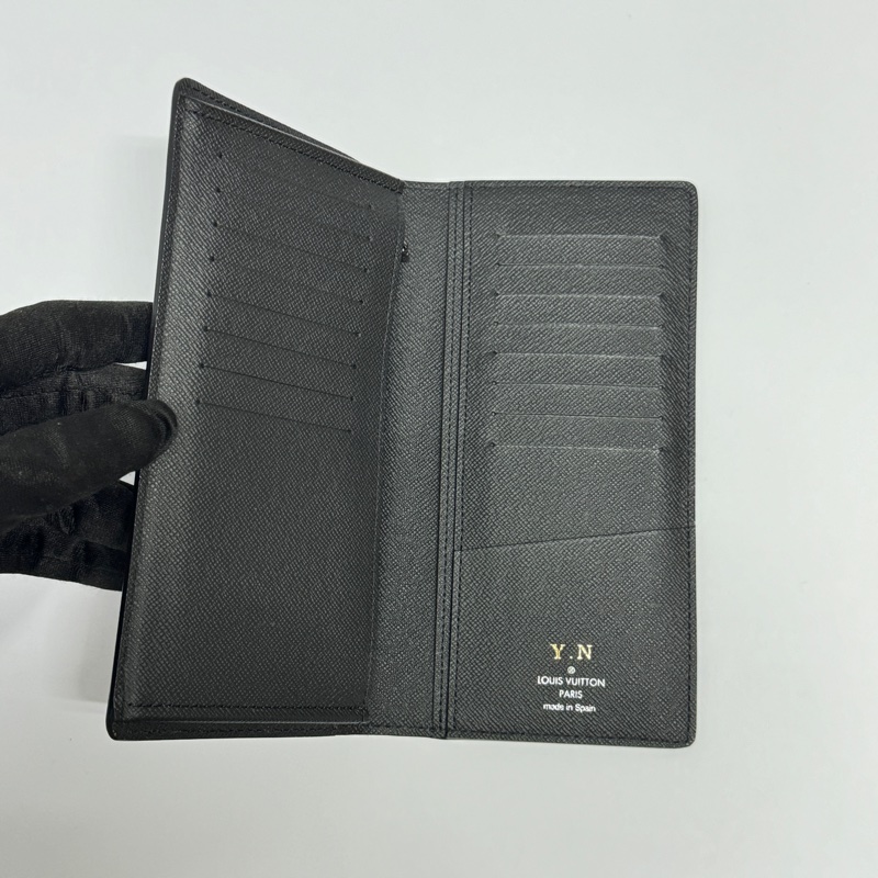 （全新品🎁） LV M61697 Brazza 黑老花長夾 專櫃23900！-7