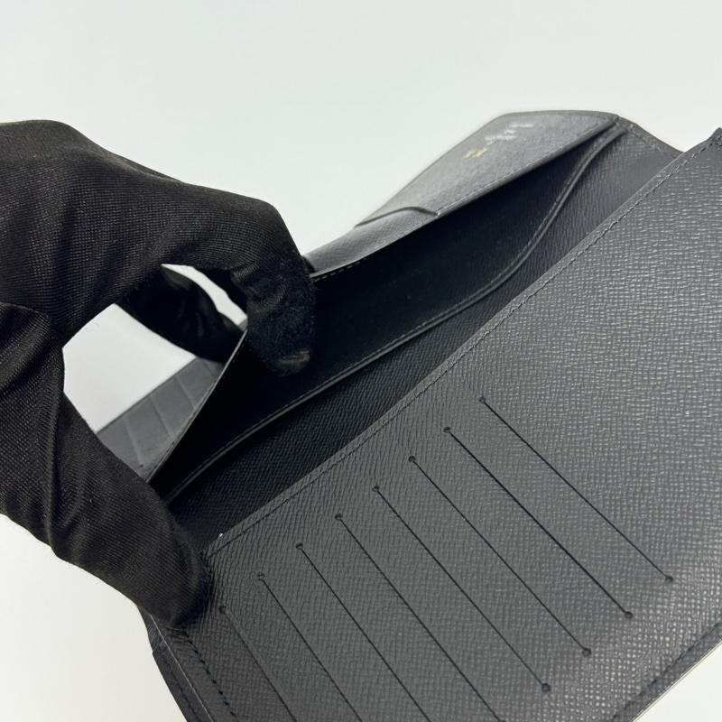 （全新品🎁） LV M61697 Brazza 黑老花長夾 專櫃23900！-9