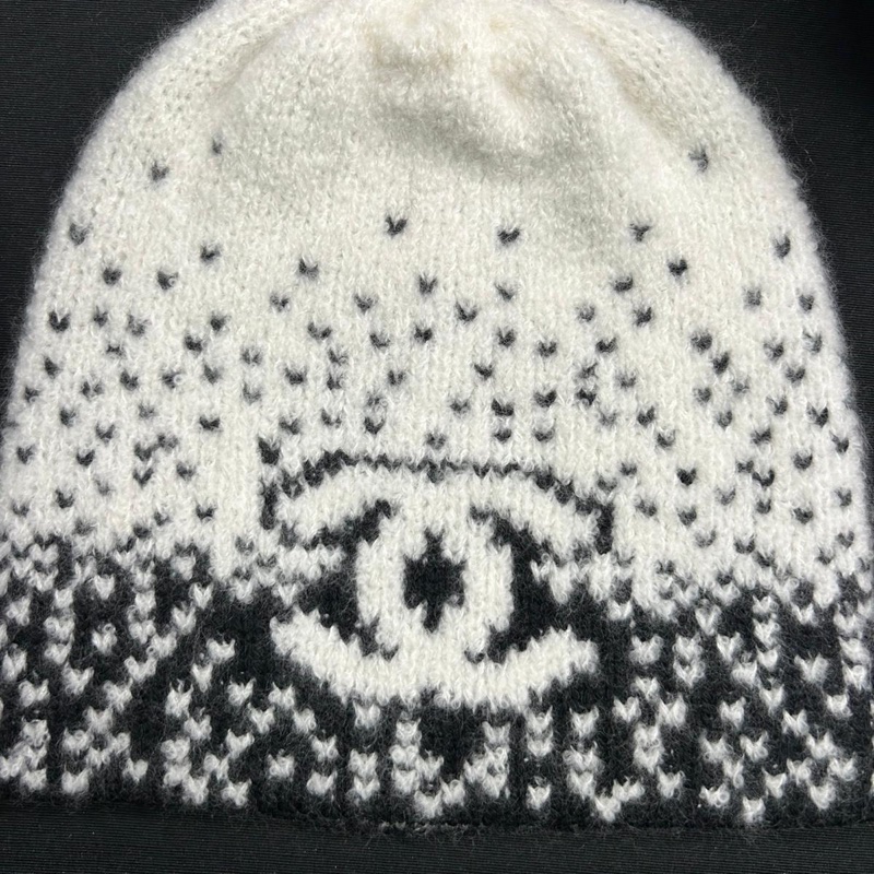 Chanel 25N 黑白冷帽 Beanie-0