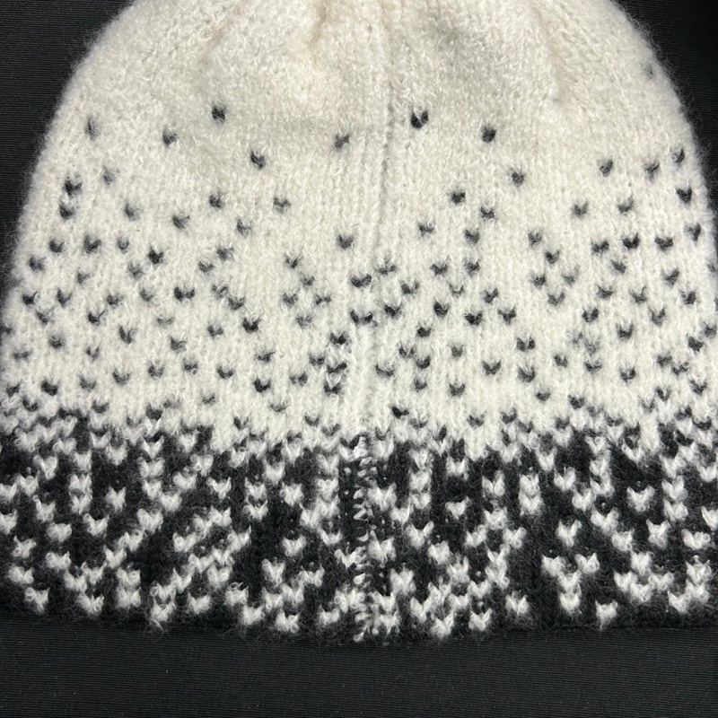 Chanel 25N 黑白冷帽 Beanie-1