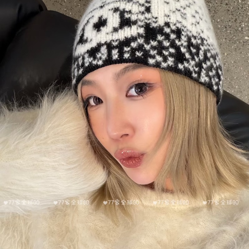 Chanel 25N 黑白冷帽 Beanie-2