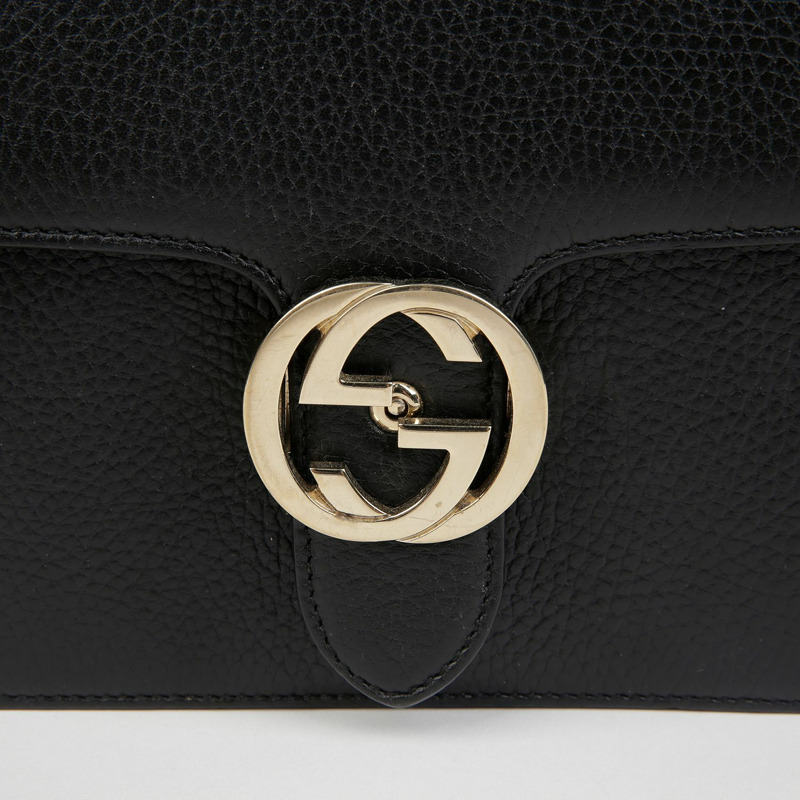 GUCCI 互扣鏈條單肩斜背包 510304-1