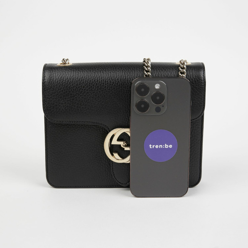 GUCCI 互扣鏈條單肩斜背包 510304-5