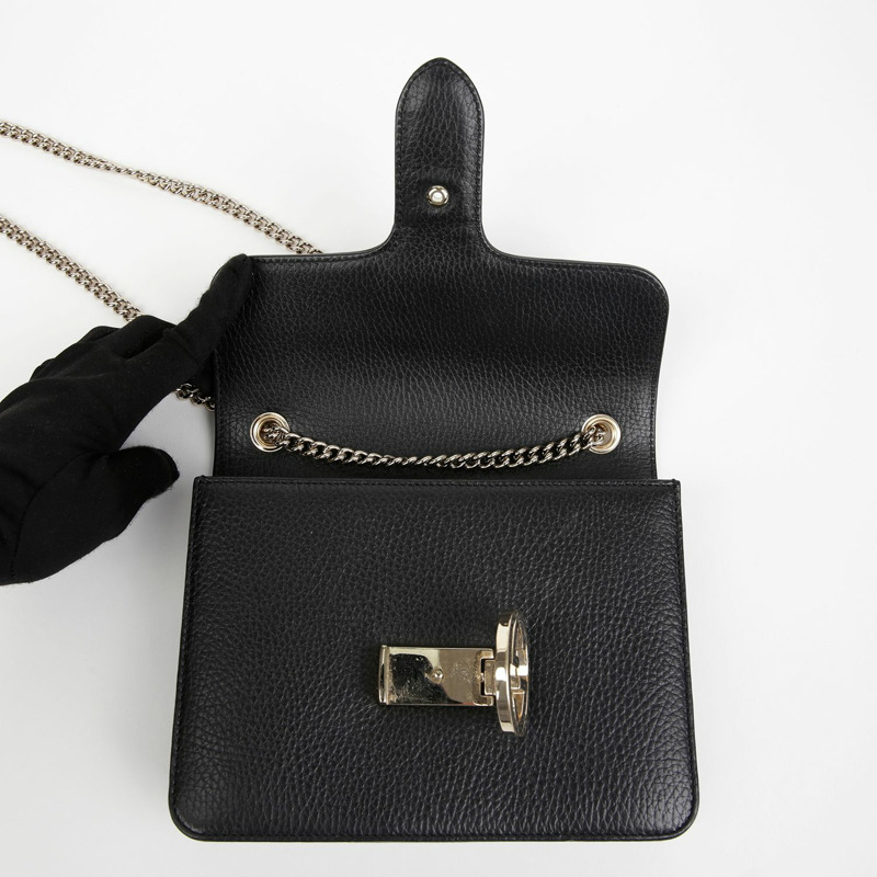 GUCCI 互扣鏈條單肩斜背包 510304-6