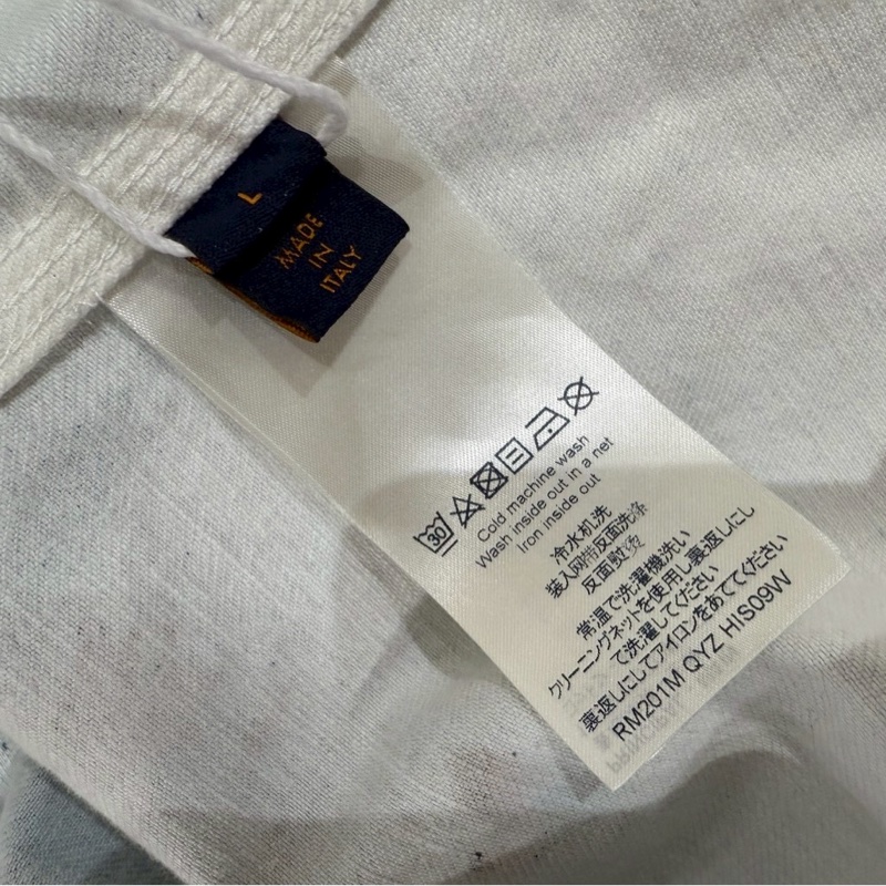 LV 星空漸層滿版Logo牛仔襯衫外套 size:L-14