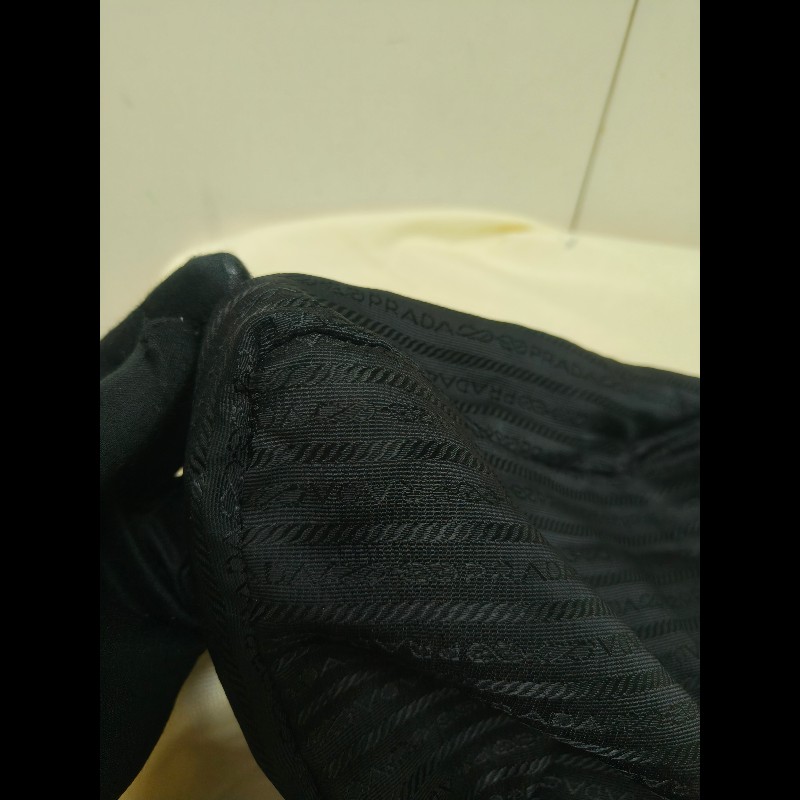 .🔥年終狂降🔥【限時降價只到12/31（原13,800）】㊣✨PRADA✨普拉達 黑色 輕量 帆布 皮革 單釦 掀蓋式 郵差包 肩背包 斜背包 /二手包/二手精品/保證正品🌳二手樹屋🌳-47