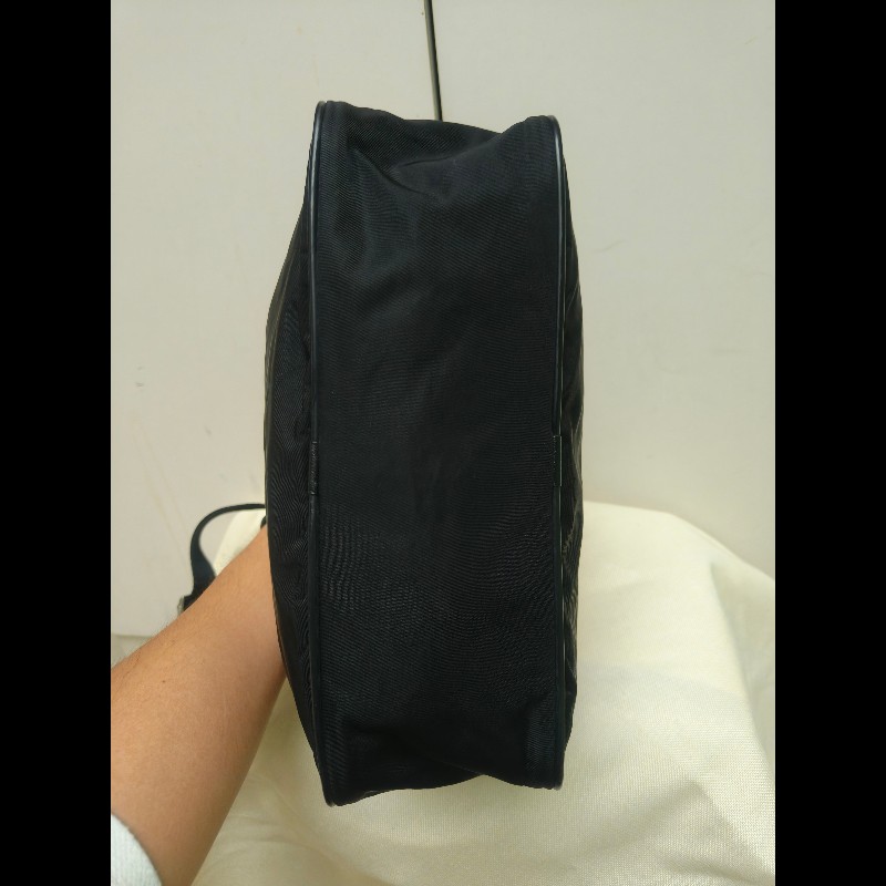 【8成新】㊣✨PRADA✨普拉達 黑色 輕量 帆布 皮革 直立 記者包 相機包 斜背包 /二手包/二手精品/保證正品🌳二手樹屋🌳-5