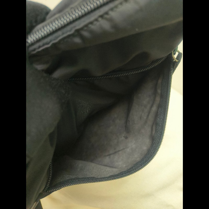 【8成新】㊣✨PRADA✨普拉達 黑色 輕量 帆布 皮革 直立 記者包 相機包 斜背包 /二手包/二手精品/保證正品🌳二手樹屋🌳-20