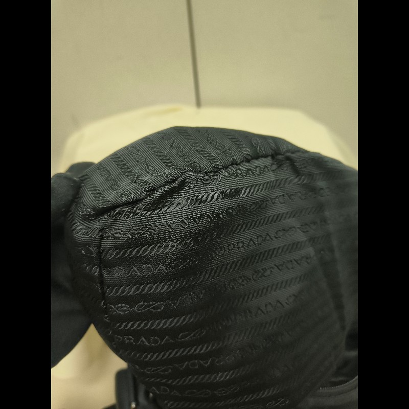 【8成新】㊣✨PRADA✨普拉達 黑色 輕量 帆布 皮革 直立 記者包 相機包 斜背包 /二手包/二手精品/保證正品🌳二手樹屋🌳-39