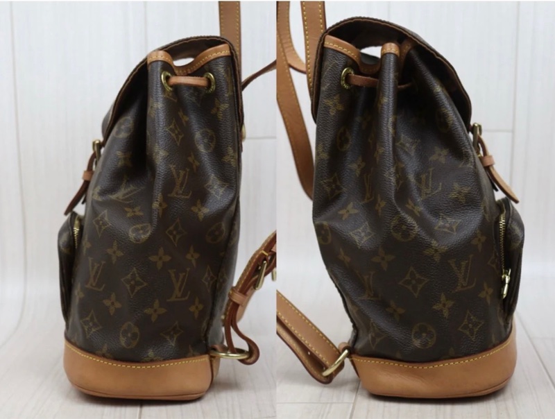 「JL精品代購」 9新 LV 老花 後背包中號-3