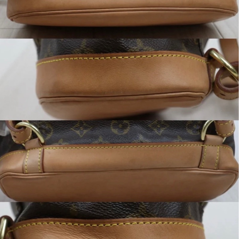 「JL精品代購」 9新 LV 老花 後背包中號-6