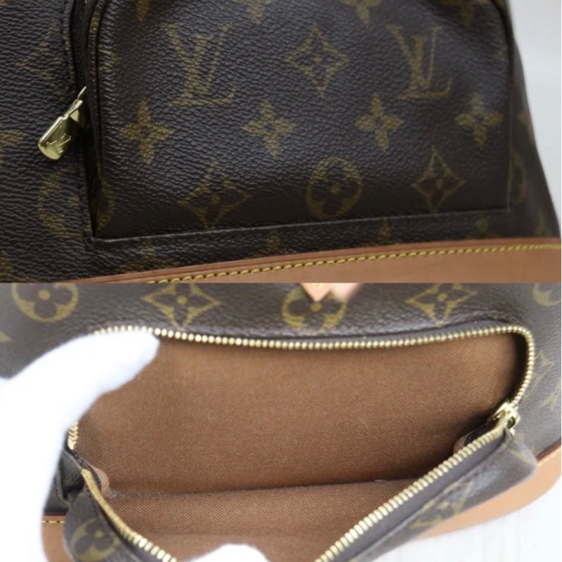 「JL精品代購」 9新 LV 老花 後背包中號-12