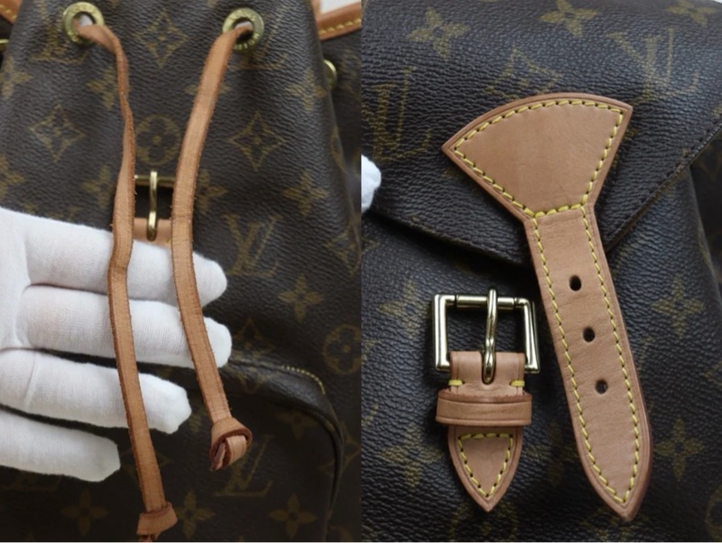 「JL精品代購」 9新 LV 老花 後背包中號-13