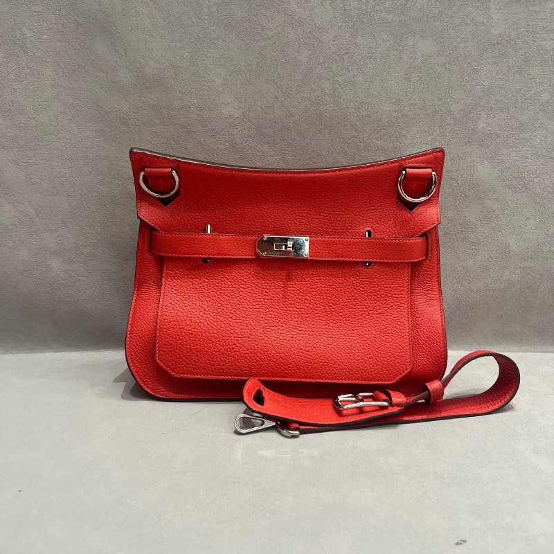 Hermes愛馬仕Jypsiere吉普賽31紅色 肩背包-0