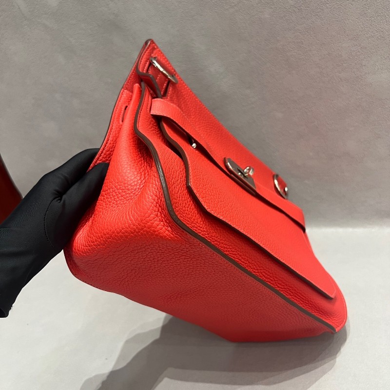 Hermes愛馬仕Jypsiere吉普賽31紅色 肩背包-2