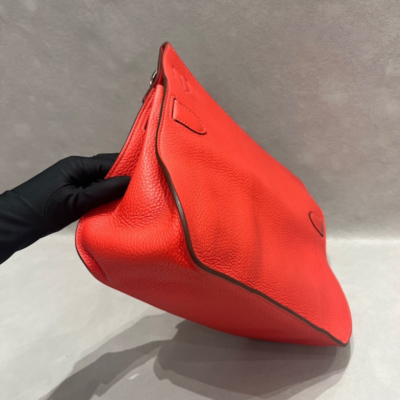 Hermes愛馬仕Jypsiere吉普賽31紅色 肩背包-8