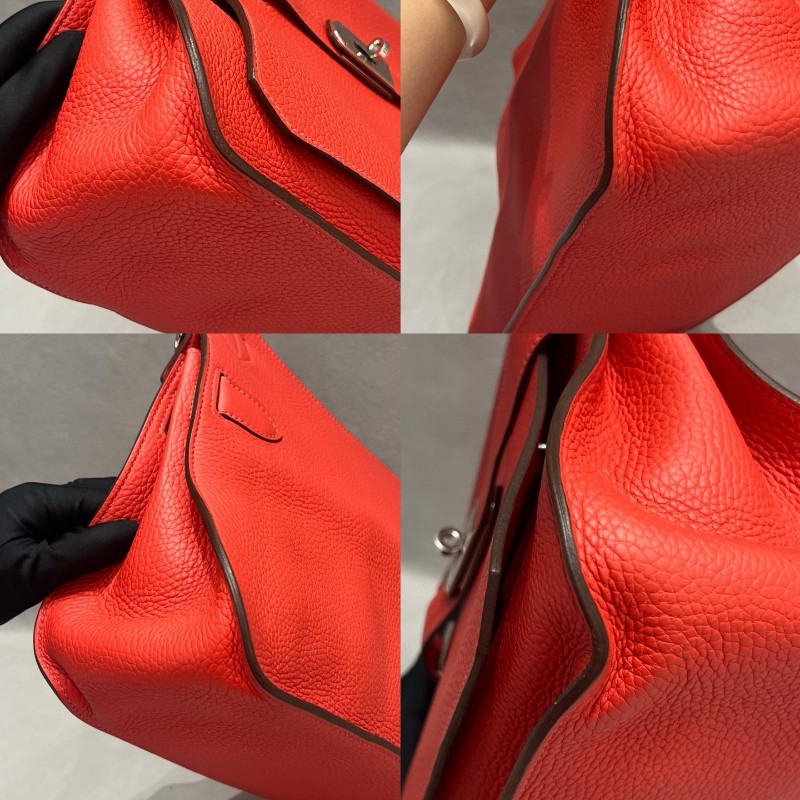 Hermes愛馬仕Jypsiere吉普賽31紅色 肩背包-19