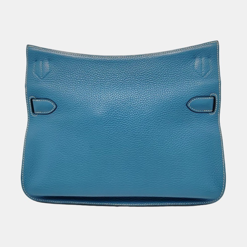 Hermes愛馬仕Jypsiere吉普賽31 牛仔藍 肩背包 斜背包-4