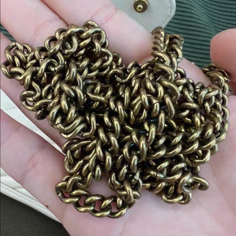 GUCCI   Marmont chain flap crossbody bag-8