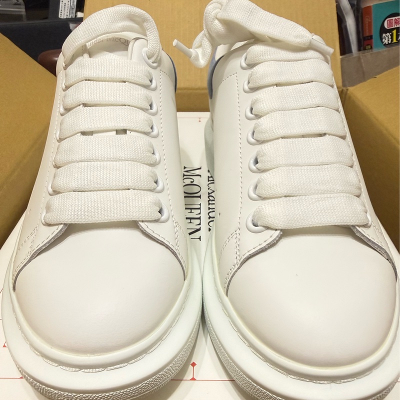 全新 Alexander McQueen MCQ 藍尾 女鞋 37.5-5