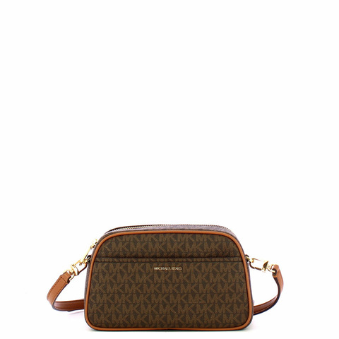 Michael Kors - Crossbody piccola Jet Set Bronze Acorn - 32F5GJ6C5B - BRN/ACORN
