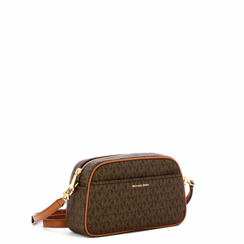 Michael Kors - Crossbody piccola Jet Set Bronze Acorn - 32F5GJ6C5B - BRN/ACORN-1