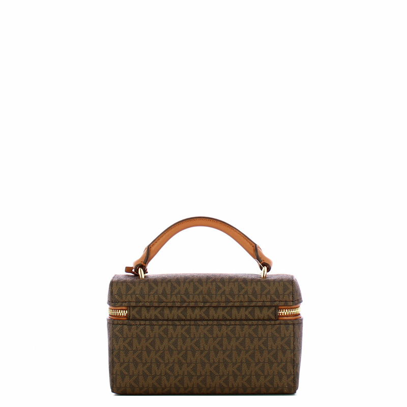 Michael Kors - Mini bag tracollina Jana XS Bronze Acorn - 32F5GQ1C0B - BRN/ACORN-2