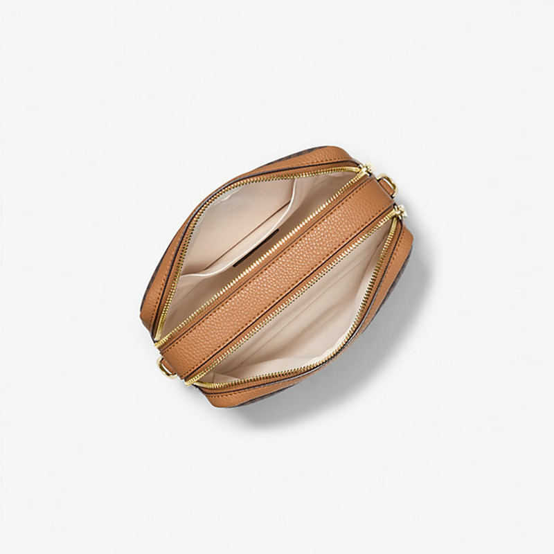 Michael Kors - Tracolla media Camera Bag Bryant Bronze Acorn - 32S5GYTC5B - BRN/ACORN-2