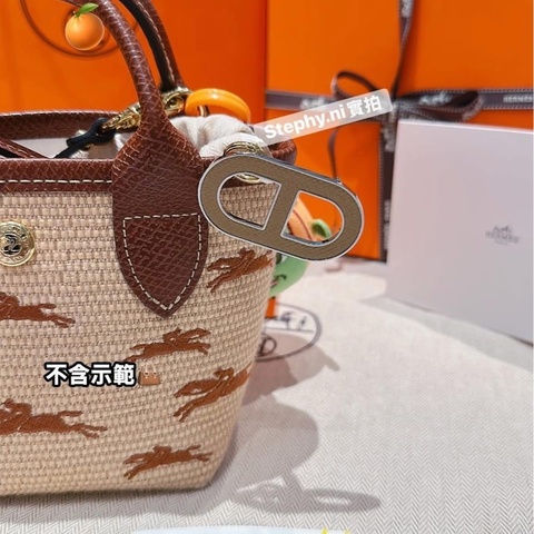 超甜售_ 愛馬仕豬鼻子🐽胸針🍊豬鼻子 Chaine d'Ancre棕x銀胸針 全新全配