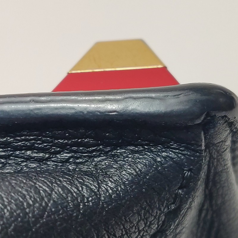 Fendi 牛皮黑色拼色肩背包斜背包-12