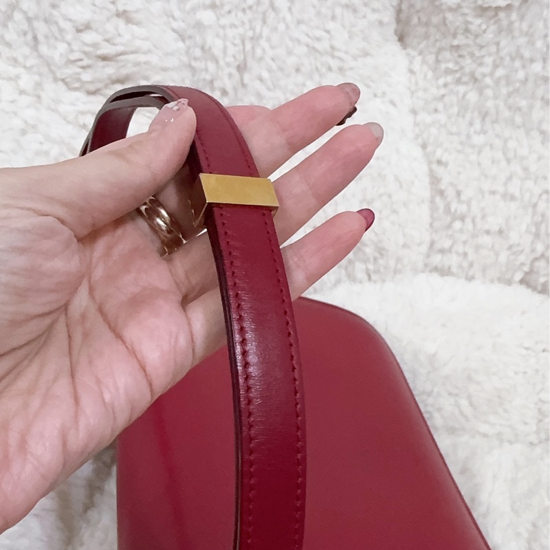 二手 Celine Teen Classic 豆腐包 郵差包 斜背包 中號-25